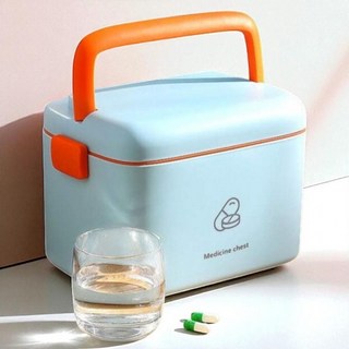 구급약상자 응급의료상자 위급상황필수품 가정차량구급키트 다용도보관함, 1개