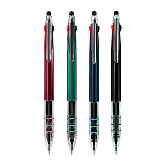 루나 UV3색 스마트터치펜 0.7mm 신형니들펜 독일잉크 잘써지고 샤이니한 나만의 특별한 삼색볼펜, 랜덤발송, 5개