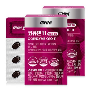 GNM자연의품격 코큐텐11 코엔자임Q10 11, 30정, 2개