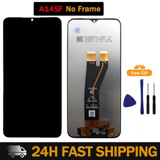 삼성호환 A14 4G A145F A145P LCD 터치 스크린 디지타이저 용 6.6 인치 디스플레이 화면 삼성호환 A14 5G A, 7)A145F No Frame, 1개