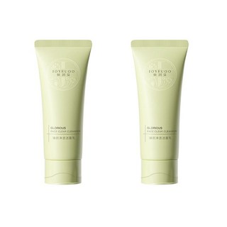 嬌潤泉臻顏净透潔面乳.溫和清潔.深層淨化毛孔, 1個, 潔面乳100g*2支組, 100g