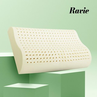 하비 굴곡형 천연라텍스 베개(대형), 1개, 페스티벌