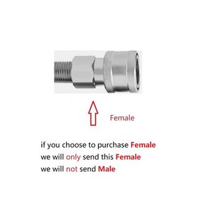 커넥터 스틸 플러그 세트 밀폐형 유압 연결 인치 소켓, 1/4, Female, 1개