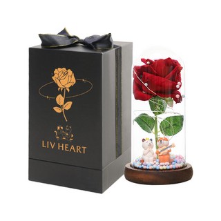 日本LIVHEART玫瑰永生花礼盒