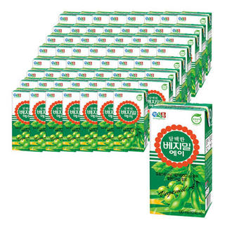 정식품 담백한 베지밀A 190ml 16팩x4개(총 64팩), 64개