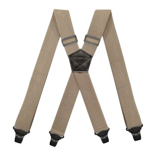 스포츠 멜빵 클립 넓은 서스 살구 빨간색 X자 검은색 남성 성인 야외 노동 남자 바지