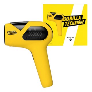 고릴라테크닉 펄스광선조사기 2000V 제모의료기기 GTIP02, 단품, 단품