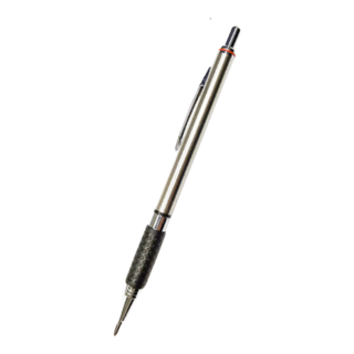 工程筆 筆 鉛筆 自動筆 金屬自動鉛筆 繪圖筆 防滑自動筆 文具 繪圖自動筆 製圖鉛筆 自帶削筆器【WJ0248】, 02.握把防滑-工程筆, 1個裝