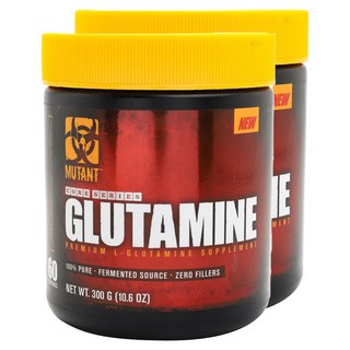 뮤턴트 글루타민, 300g, 2개