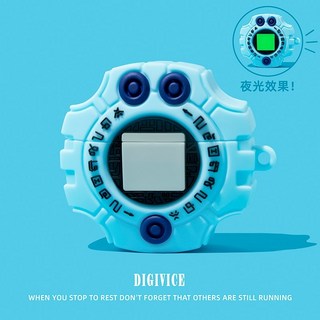 디지바이스 야광 에어팟 케이스 실리콘 보호 커버 프로 1 2 3 4 세대 귀여운 선물 커플, 1개, 01.디지바이스 에어팟 케이스, AirPods Pro 2 2세대