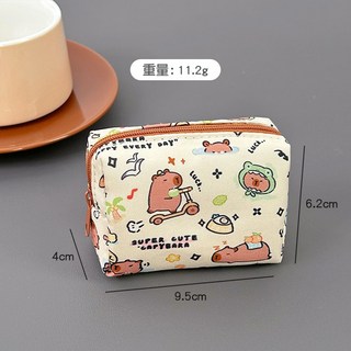 卡皮巴拉錢包 耳機包 零錢包 文具
