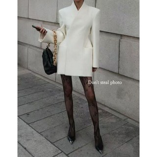 韓國代購 50%羊毛設計款極簡大衣 韓版設計感外套 韓國女裝羊毛大衣