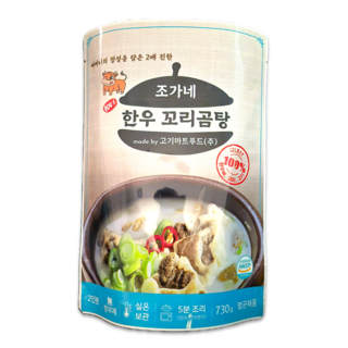 조가네 한우꼬리곰탕, 730g, 6개