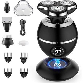 ETENTOUS 남성용 전기 면도기 2025 업그레이드 남성용 전기 면도기 남성용 무선 충전식 면도기 습식/건식 남성용 면도기 빠른 전기 면도기 그루밍 키트, ETENTOUS 남성용 전기 면도기, 2025 업그레이