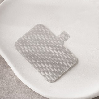 W.wear 手機掛片 手機墊片 手機夾片 手機掛繩夾片, 灰色(大), 1個