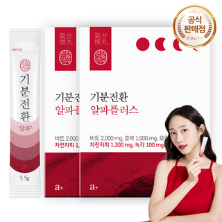 생활약속 기분전환 알파플러스, 110g, 2박스