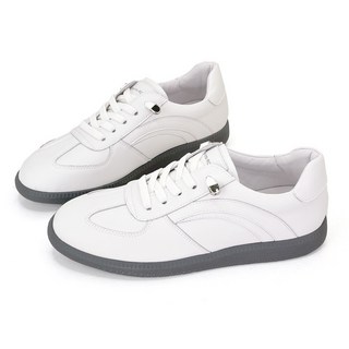 ROBINLO 真皮德訓鞋 休閒鞋 (Shelia 經典都會感) 城市白