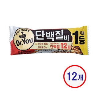 닥터유 단백질바, 50g, 24개