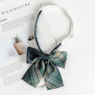 【砂糖夢境】JK領結小物日系軟妹正統學生少女學院風格子蝴蝶結水手服領花免打, 森林來信【領結】, 1個