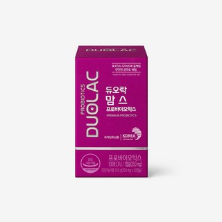 듀오락 맘스 임산부 수유부 30캡슐 1개, 30정