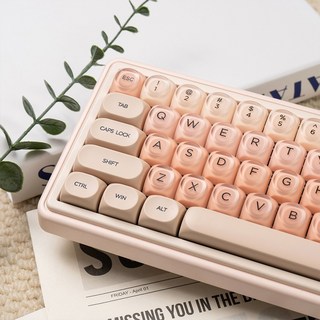 리퀴드 파운데이션 동글 테마 키캡 CHERRY PBT 그라디언트 기계식 키보드 독거미 키캡