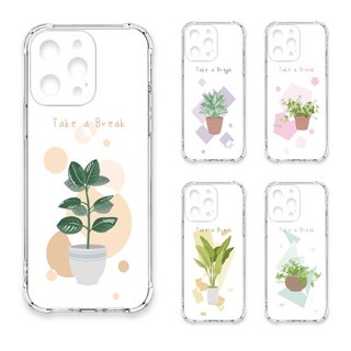 24H快速出貨 TRON 三星 A52/52s 清新文青風格盆栽 四角防摔 軟殼 手機殼