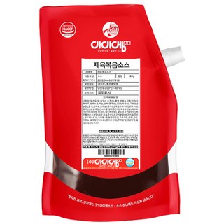 아이엠소스 제육볶음소스, 2kg, 2개
