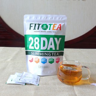 28天 Fit Tea 平坦小腹 纖體排毒茶, 1個, 2盒