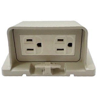 Panasonic國際牌 防雨插座 WKF2905星光 防滴蓋板 戶外插座 附發票, 白, 1個, 10cm