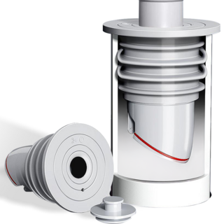 역류 악취 차단 2세대 실리콘 배수구 트랩, 1개