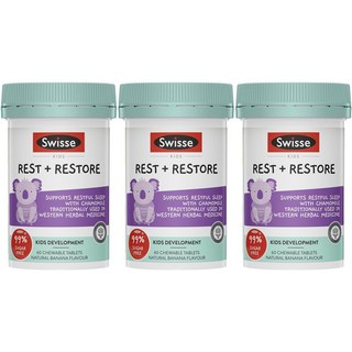 스위스 키즈 레스트 앤 리스토어, 60정, 3개