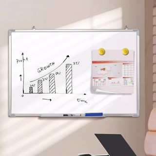 SeekFun 벽걸이 화이트보드 자석 칠판 사무실 공부 학원용 사무실 1200 1500