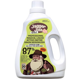 제거죠스 미생물 효소제 하수구냄새제거 화장실 싱크대 프로, 1개, 2L