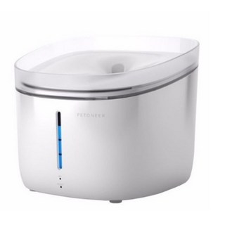 PETONEER UV WIFI 殺菌滅菌APP智慧管理靜音過濾2L大容量寵物飲水機，毛孩專用，隨時享受乾淨飲水, 1個, 殺菌智能寵物飲水機 UV版