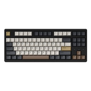 한성컴퓨터 TFG Cloud Max CL 8K 4K 염료승화 유무선 가스켓 게이밍 기계식 키보드, 적축, HMX크림치즈 또각45G, 모카코코아