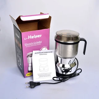 Houselin 전기 커피 콩 분쇄기 300W 강력한 향신료 허브 견과류 곡물 용, 01 Bright color, 04 KR