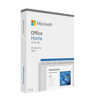 마이크로소프트 Office 2024 Home (가정용 PKC 한글), 1개, 선택하세요