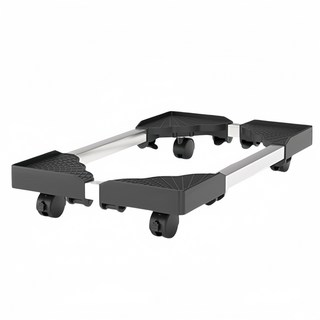 電腦主機移動底座 可調式電腦主機架 帶滾輪電腦托架, 1套