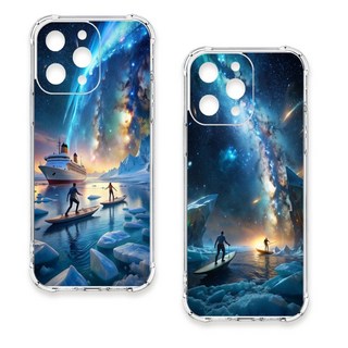 24H快速出貨 TRON S21/ FE/ Plus/ Ultra 冰川上的划船 四角防摔 軟殼 手機殼