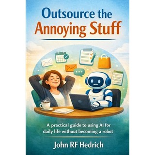 (英文圖書)Outsource the Annoying Stuff: A practical guide for using AI for daily life with... 平裝版, Independently Published, 英文