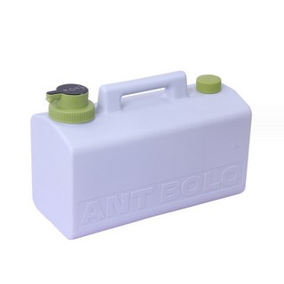 便攜式手提車載電動儲水箱20L 帶龍頭食品級大容量露營飲水桶, 1個, 電動款月光灰20L, 20L