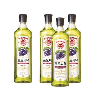 사조해표 포도씨유 900ml X 4입, 1개