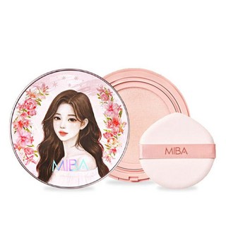 미바 왕쿠션 미바 파운데이션 더블쿠션 글로우_[캐릭터](23호-본품+리필), 2개, 23호