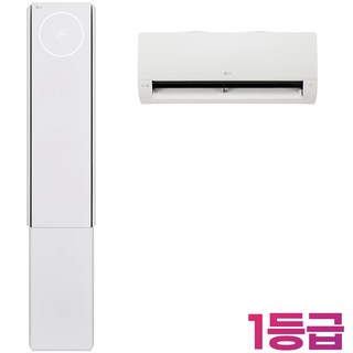 18+6평형 25년 1등급/ FQ18FV3EE2/ LG 휘센 오브제컬렉션 뷰 에어컨 2in1/ 3시리즈 멀티형 에어컨/ 거실 가정용 안방 에어컨/, 일반배관형, FQ18FV3EE2