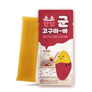 韓國 SPRING DAY 無添加地瓜 地瓜條 地瓜脆片 迷你烘烤地瓜條 香蒸 烘烤 紫薯 糙米蒟蒻 燕麥蒟弱 0462, 1個, 22g