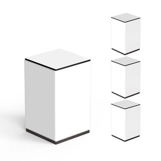 모락 가구 다리 높이 조절 탄소강 받침대 4개입 10CM, 1세트, 화이트