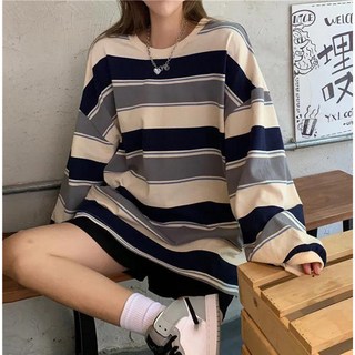 寬鬆長袖 女T恤 韓版 長版