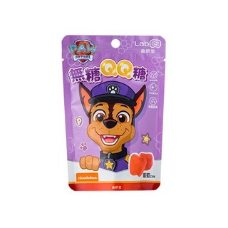 齒妍堂 健齒QQ糖 無糖QQ糖 汪汪隊 木醣醇 益生菌 鈣多多 金盞花 含葉黃素 兒童軟糖 無糖零食 副食品 Lab52, 1個, 汪汪隊-葡萄 / 1630