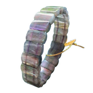 ZHIJIA JEWELLERY 紫光拉長石手鍊，能量平衡，時尚百搭