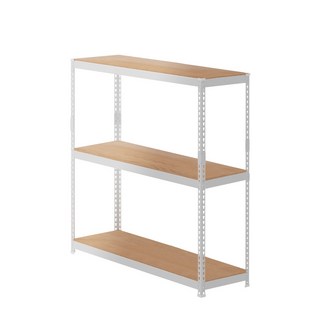 스피드랙 대형 철제선반 무볼트 조립식 앵글 베란다선반 다용도실수납장 팬트리, 3단